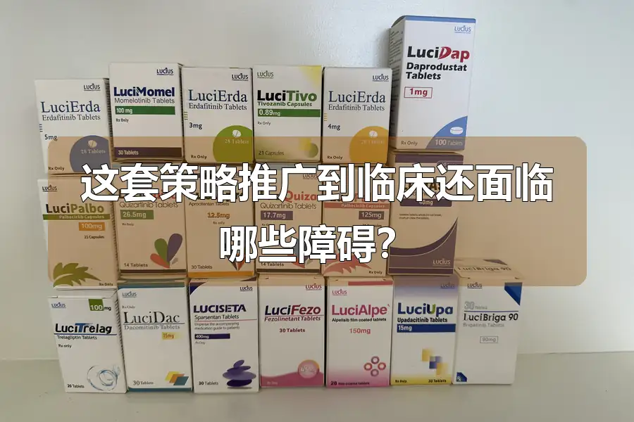 这套策略推广到临床还面临哪些障碍？